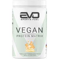 Produktbild von EVO SPORTS FUEL Vegan Whey Protein Pulver Vanille-Butterkeks laktosefrei