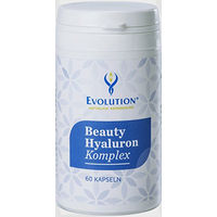 Produktbild von Evolution Beauty Hyaluron Komplex Kapseln laktosefrei glutenfrei ohne Gelatine