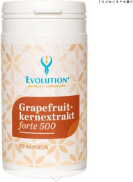 Evolution Grapefruitkernextrakt forte 500 vegan Kapseln 60 Stück – Bild 1 von 1
