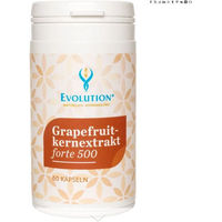 Produktbild von Evolution Grapefruitkernextrakt forte 500 vegan Kapseln 60 Stück