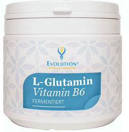 Evolution L-Glutamin mit Vitamin B6 Pulver 1000 mg – Bild 1 von 1
