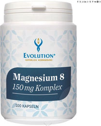 Evolution Magnesium 8-Komplex 150 mg Kapseln vegan für Erwachsene – Bild 1 von 1