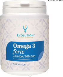 Evolution Omega 3 Forte EPA 400 DHA 300 Kapseln für Kinder sowie Schwangere und Stillende – Bild 1 von 1