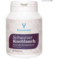 Produktbild von Evolution Schwarzer Knoblauch Extrakt fermentiert Kapseln ohne Zusatzstoffe 90 Stück
