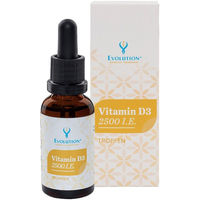 Produktbild von Evolution Vitamin D3 2500 IE vegan Tropfen mit Flechten