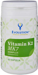 Evolution Vitamin K2-MK7 und D3 Komplex Kapseln 1200 IE 60 Kapseln vegan – Bild 1 von 1