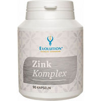 Produktbild von Evolution Zink Komplex Kapseln für Sportler mit 90 mg Zink