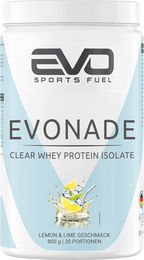 EVONADE Isolat Lemon & Lime 800 ml zuckerfrei laktosefrei vegetarisch flüssig – Bild 1 von 1
