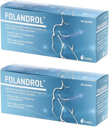 Exeltis Folandrol Pulver für Männer mit Myo-Inositol, Folsäure und Selen vegan und glutenfrei – Bild 1 von 1