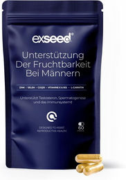 ExSeed Multivitaminpräparat für Männer vegan Kapseln 60 Stück – Bild 1 von 3
