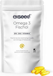 ExSeed Omega 3 Kapseln für Männer 2000 mg 60 Kapseln – Bild 1 von 2