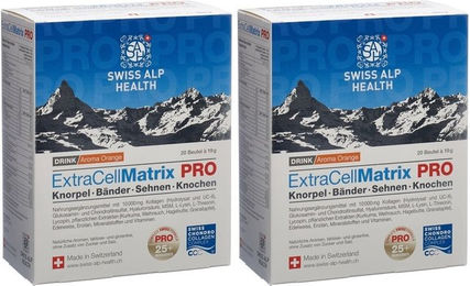 ExtraCell Matrix PRO Kollagen Typ I und Typ II Pulver mit Kräuter-Komplex laktosefrei glutenfrei zuckerfrei – Bild 1 von 1