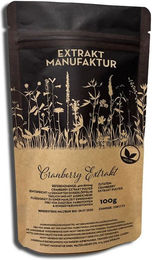 Extrakt Manufaktur Cranberry Extrakt Pulver vegan ohne Zusatzstoffe – Bild 1 von 4