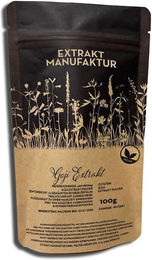 Extrakt Manufaktur Goji Beere Extrakt Pulver vegan und ohne Zusatzstoffe – Bild 1 von 3