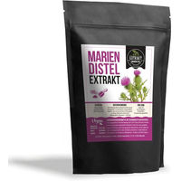 Produktbild von Extrakt Manufaktur Mariendistel Extrakt Pulver vegan ohne Zusatzstoffe