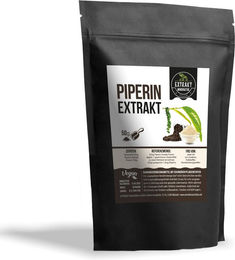 Extrakt Manufaktur Piperin Schwarzer Pfeffer Extrakt Pulver Vegan ohne Zusatzstoffe 50 g – Bild 1 von 4