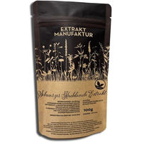 Produktbild von Extrakt Manufaktur Schwarzer Knoblauch Extrakt Pulver vegan und ohne Zusatzstoffe