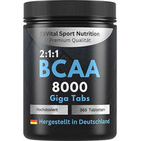 Produktbild von EXVital BCAA 8000 Giga Amino Komplex Tabletten vegan ohne Zusatzstoffe