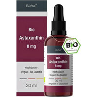 Produktbild von EXVital Bio Astaxanthin Tropfen vegan und ohne Zusatzstoffe