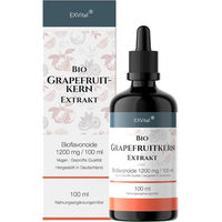 Produktbild von EXVital Bio Grapefruitkernextrakt Tropfen mit 1200 mg Bioflavonoiden ohne Zusatzstoffe