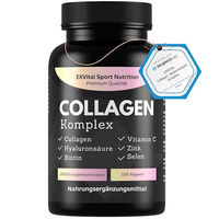 Produktbild von EXVital Collagen Hyaluronsäure Komplex mit Kollagen aus Rind, 120 Kapseln