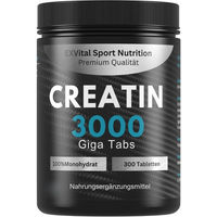 Produktbild von EXVital Creatin Monohydrat Tabletten vegan ohne Zusatzstoffe 300 Stück