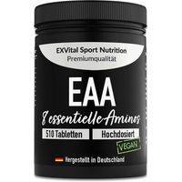 Produktbild von EXVital EAA Tabletten mit 8 essentiellen Aminosäuren, 510 Stück, vegan, ohne Zusatzstoffe