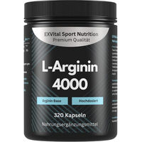 Produktbild von EXVital L-Arginin Base 4000 hochdosiert Kapseln vegan