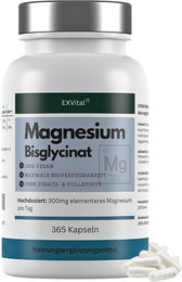 EXVital Magnesiumbisglycinat Kapseln vegan ohne Zusatzstoffe – Bild 1 von 1