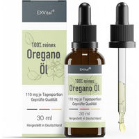 Produktbild von EXVital Oregano Öl mit 80% Carvacrol vegan und ohne Zusatzstoffe