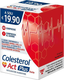 F&F Colesterol Act Plus Forte Tabletten 60 Stück – Bild 1 von 1