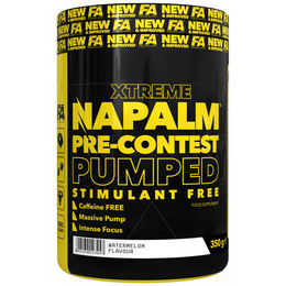 FA Nutrition Napalm PreContest Pumped Stimulant Free Pulver mit Kräuter-Komplex 10 x 17,5 g Mix – Bild 1 von 1