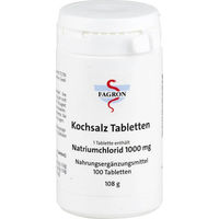 Produktbild von Fagron Kochsalz Natriumchlorid 1000 mg Tabletten 100 Stück