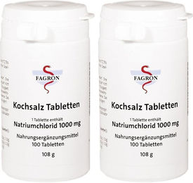Fagron Natriumchlorid 1000 mg Tabletten 100 Stück – Bild 1 von 1