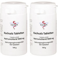 Produktbild von Fagron Natriumchlorid 1000 mg Tabletten 100 Stück