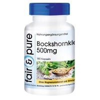Produktbild von Fair & Pure Bockshornklee Kapseln ohne Zusatzstoffe 180 Stück