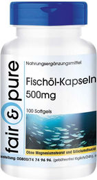 fair - pure Fischöl Kapseln ohne Zusatzstoffe – Bild 1 von 1
