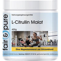 Produktbild von fair - pure L-Citrullin Malat Pulver vegan ohne Zusatzstoffe