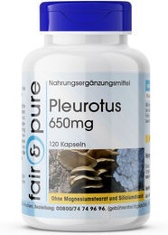fair - pure Pleurotus Kapseln vegan ohne Zusatzstoffe 120 Stück – Bild 1 von 1