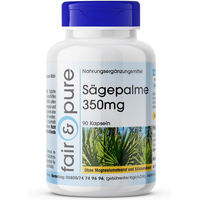 Produktbild von Fair & Pure Sägepalme Extrakt Kapseln vegan ohne Zusatzstoffe 90 Stück