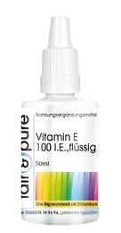 Fair & Pure Vitamin E Tropfen 100 I.E. 50 ml Vegan – Bild 1 von 1