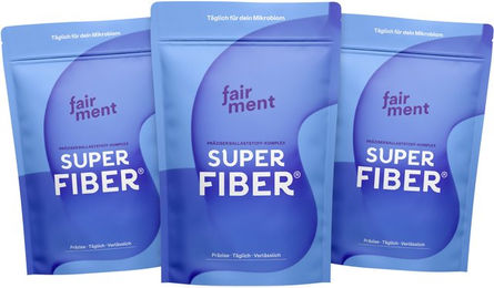 Fairment SuperFiber Premium Ballaststoff-Komplex Pulver laktosefrei glutenfrei ohne Zusatzstoffe – Bild 1 von 2