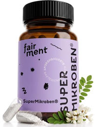 Fairment SuperMikroben Bakterienstämme mit Zink, 3 Mrd. KBE pro Tagesdosis, vegan und glutenfrei, 60 Kapseln – Bild 1 von 11