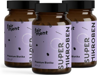 Fairment SuperMikroben Premium-Biotika Kapseln ohne Zusatzstoffe für Erwachsene und Kinder 180 Kapseln – Bild 1 von 1
