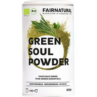 Produktbild von FAIRNATURAL Bio Grünes Superfood Smoothie Pulver vegan ohne Zusatzstoffe 200 g