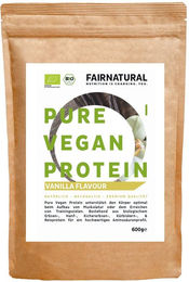 FAIRNATURAL Bio Vegan Mehrkomponenten Protein-Pulver Vanille ohne Zusatzstoffe 5000 g – Bild 1 von 1