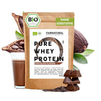 Produktbild von FAIRNATURAL Bio Whey Protein-Pulver Schokolade ohne Zusatzstoffe