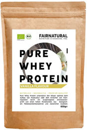 Fairnatural Bio Whey Protein-Pulver Vanille ohne Zusatzstoffe – Bild 1 von 2