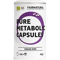 Produktbild von FAIRNATURAL Bio Zink Kapseln vegan ohne Zusatzstoffe