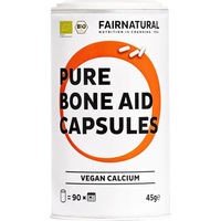 Produktbild von FAIRNATURAL Calcium Kapseln mit Algenkalk Sango vegan und bio ohne Zusatzstoffe